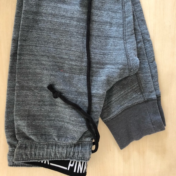 PINK Gray Joggers - Picture 2 of 3